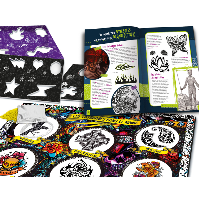 Косметика - Набор для изготовления тату Lisciani I'm a Genius Наука о тату (FR84234)#4