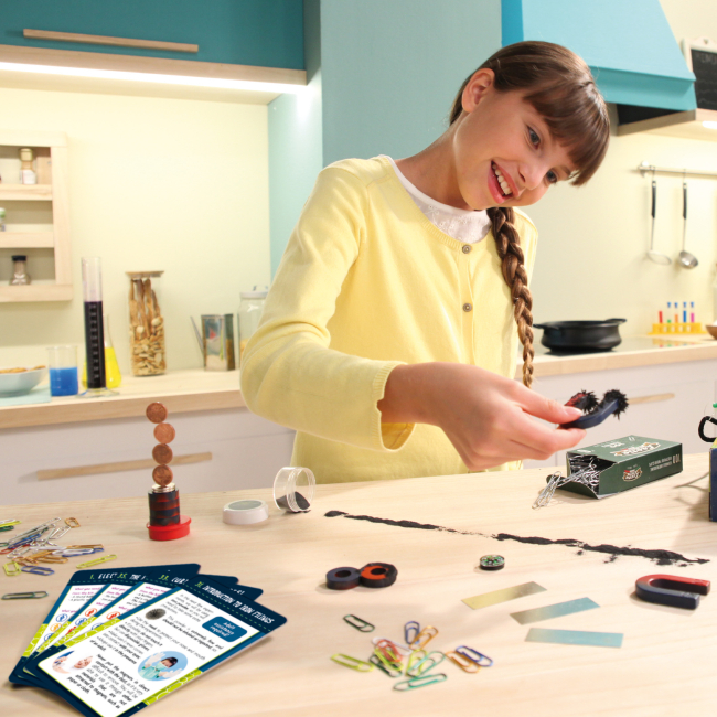 Наукові ігри, фокуси та досліди - Набір для дослідів Lisciani I'm a Genius Магнетизм (EN89345)#4