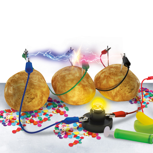 Научные игры, фокусы и опыты - Набор для экспериментов Lisciani I'm a Genius Электричество (EN89352)#2