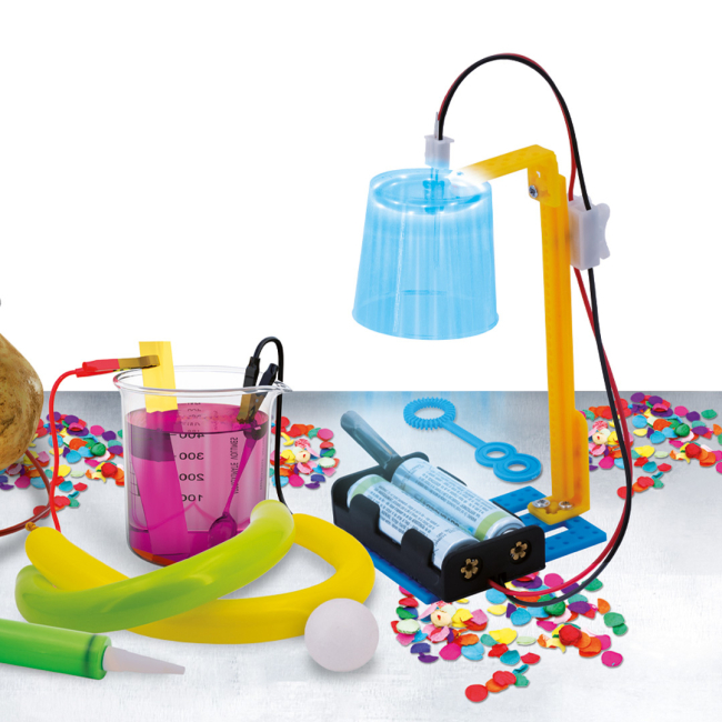 Научные игры, фокусы и опыты - Набор для экспериментов Lisciani I'm a Genius Электричество (EN89352)#3