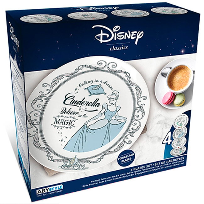 Чашки, склянки - Набір тарілок ABYstyle Disney Princesses (ABYTAB007)#5