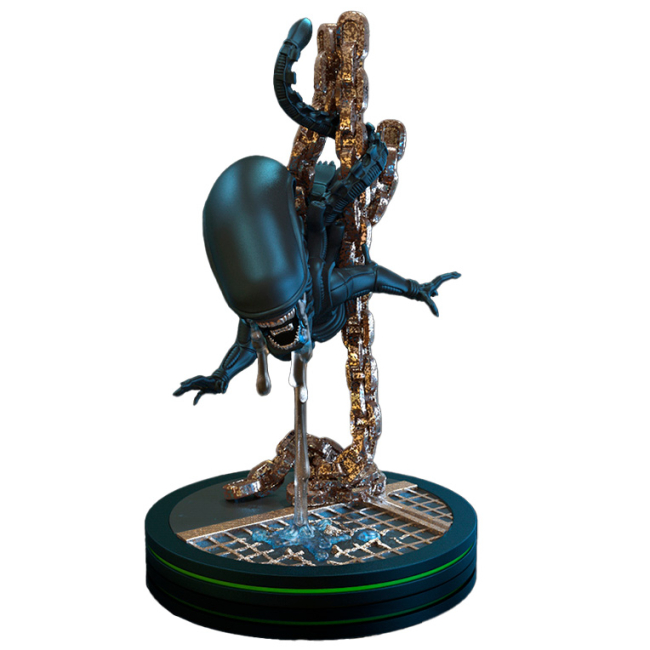 Фигурки персонажей - Фигурка Quantum Mechanix Чужой Xenomorph (ALN-0404)#3