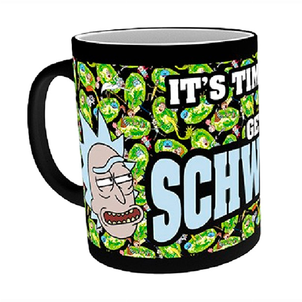 Чашки, стаканы - Чашка ABYstyle Rick and Morty Get Schwifty хамелеон 320 мл (MGH0063)#2