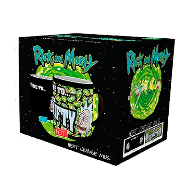 Чашки, стаканы - Чашка ABYstyle Rick and Morty Get Schwifty хамелеон 320 мл (MGH0063)#3