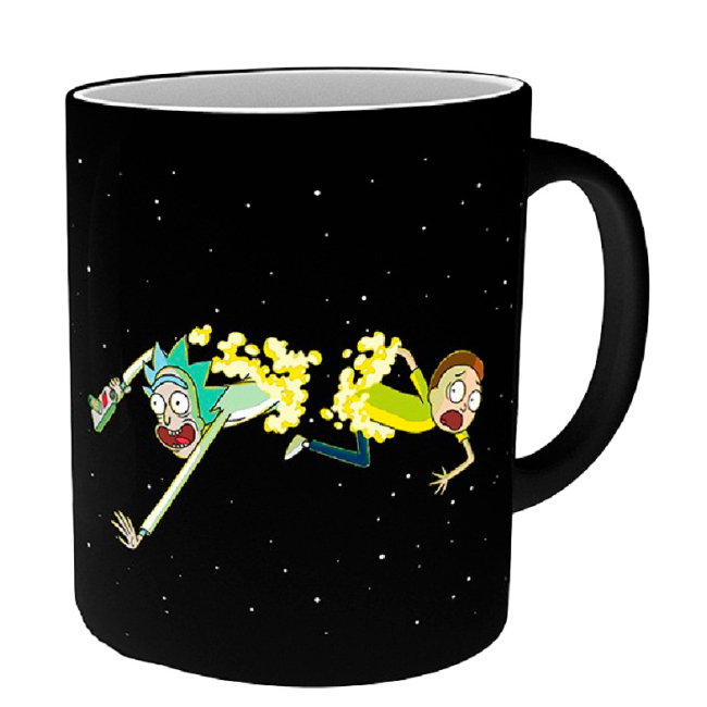 Чашки, стаканы - Чашка ABYstyle Rick and Morty Portal хамелеон 320 мл (MGH0053)#2