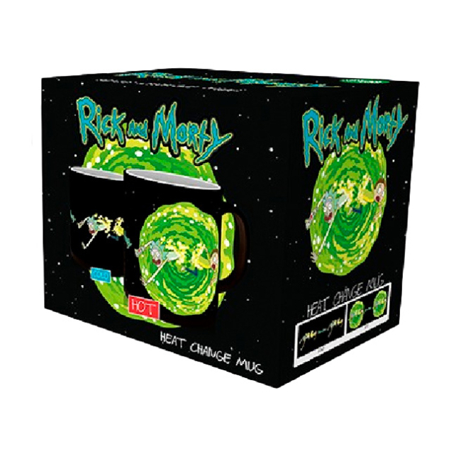 Чашки, стаканы - Чашка ABYstyle Rick and Morty Portal хамелеон 320 мл (MGH0053)#3