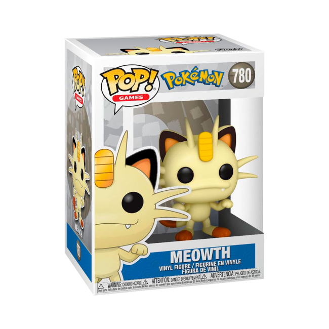 Фігурки персонажів - Фігурка Funko Pop Pokemon Мяут (74630)#4
