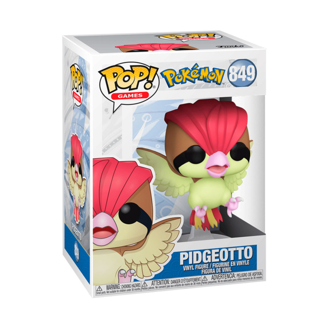 Фигурки персонажей - Фигурка Funko Pop Pokemon Пиджеотто (74631)#2