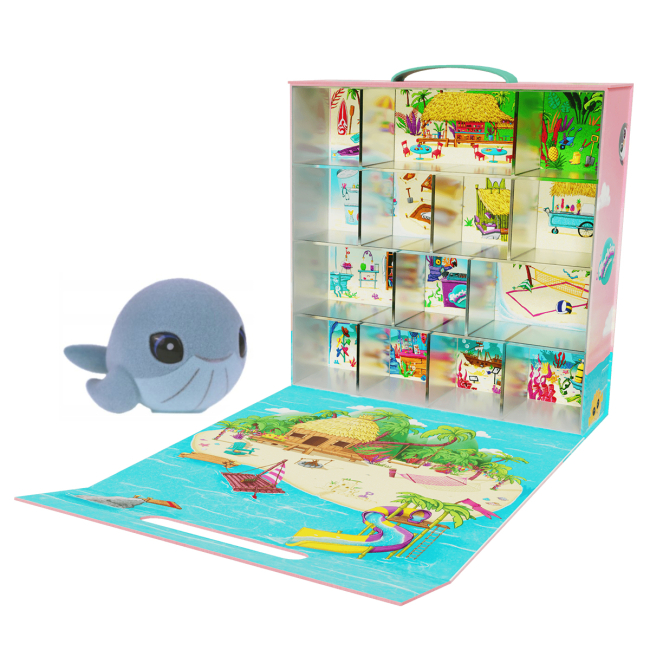 Фігурки тварин - Ігровий набір Flockies Тропічний острів (FLO0415)#3