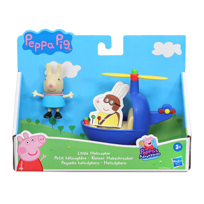 Фигурки персонажей - Игровой набор Peppa Pig Вертолет Ребекки (F2742)#2