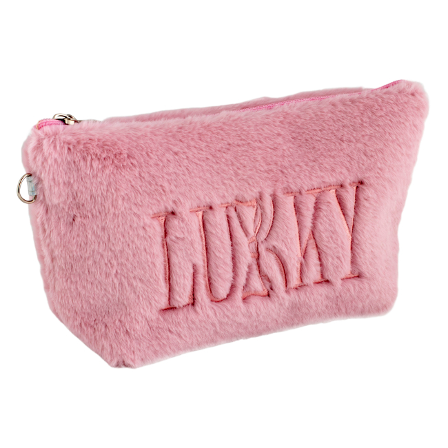 Біжутерія та аксесуари - Косметичка Lukky Плюшева бузкова (T21390)#2