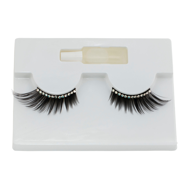 Косметика - Накладные ресницы Lukky Бриллиантовый взгляд с блестками (T21747) #2