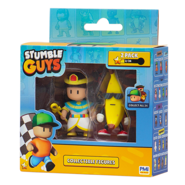 Фигурки персонажей - Набор игровых фигурок Stumble Guys Клеопатра и Банан (SG2015-4)#2
