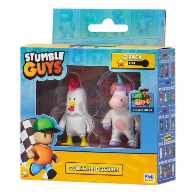 Фигурки персонажей - Набор игровых фигурок Stumble Guys Цыпленок и Спринклс (SG2015-8)#2