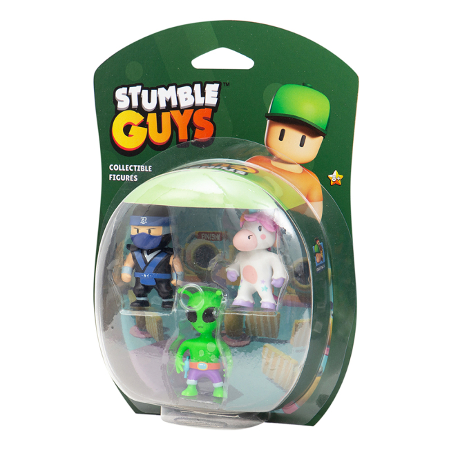 Фігурки персонажів - Набір ігрових фігурок Stumble Guys Ніндзя Кай Спрінклс та Прибулець (SG2020-5)#2