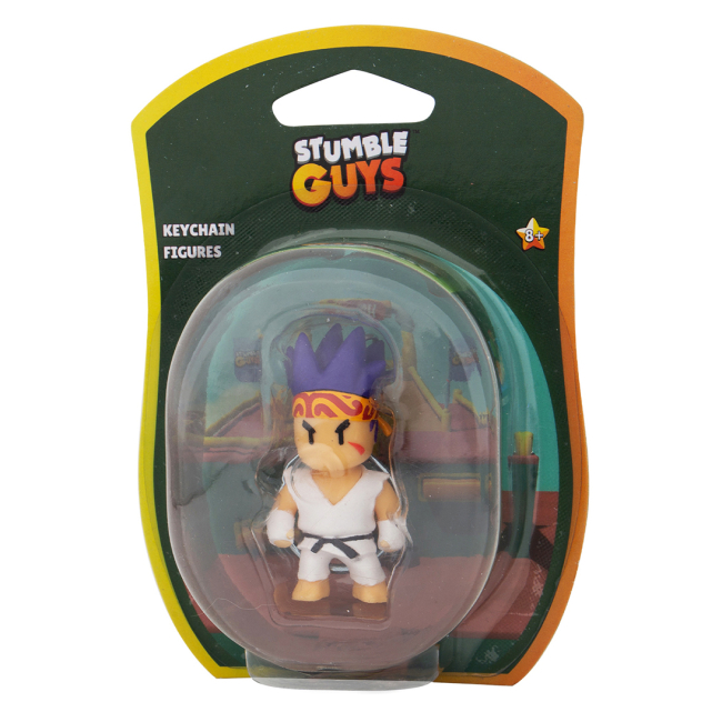 Брелоки - Брелок Stumble Guys Сэнсэй Фаерфист (SG8010-3)#2
