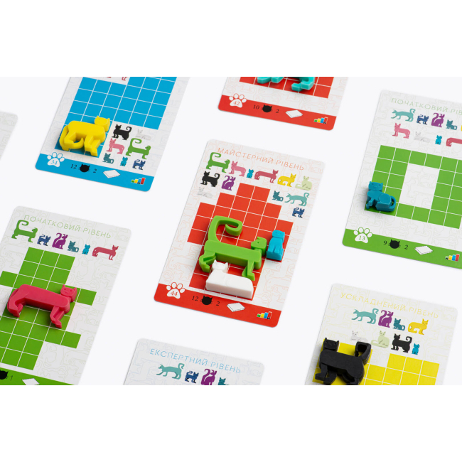 Настільні ігри - Настільна гра-головоломка Fun Games Shop Котяча зграя (FGS68)#5