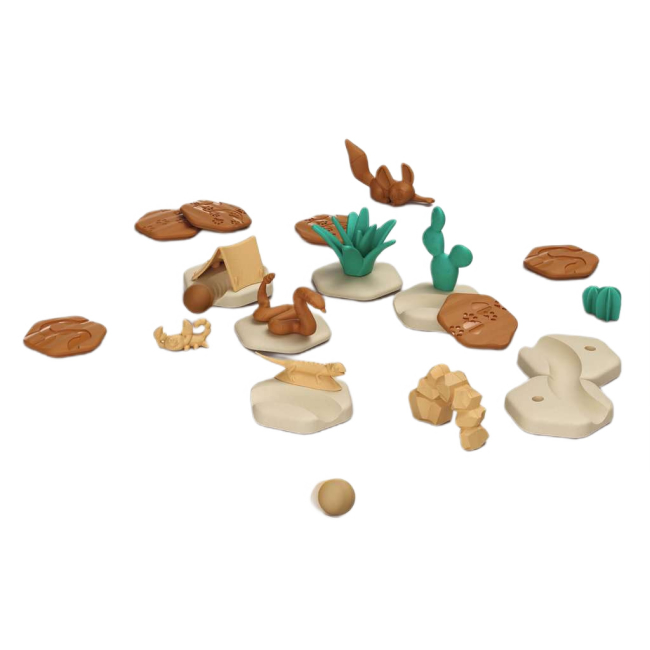 Конструктори з унікальними деталями - Додатковий набір ​Ravensburger Gravitrax Junior Пустеля (27076)#2