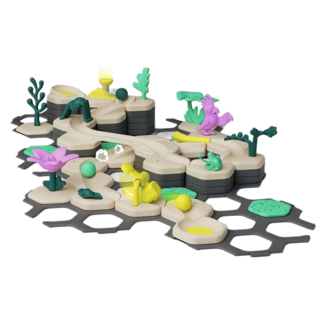 Конструкторы с уникальными деталями - Стартовый набор Ravensburger Gravitrax Junior Jungle (27499)#2