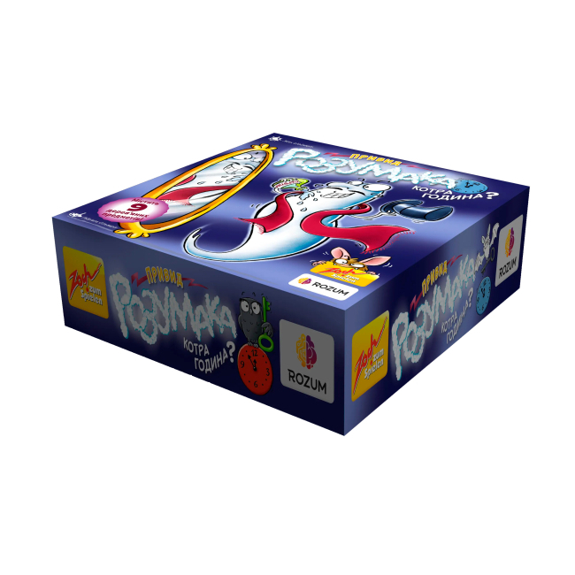 Настільні ігри - Настільна гра Rozum Привид Розумака Котра година? (R007UA)#2