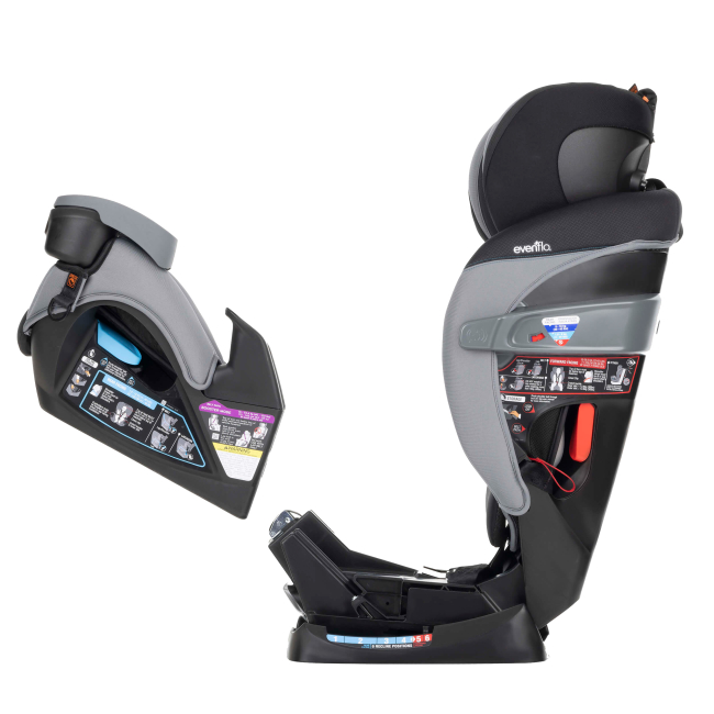 Автокрісла й аксесуари - Автокрісло Evenflo All4one DLX Reefs (32884203017)#6