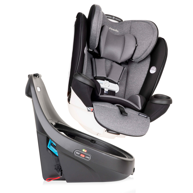 Автокресла и аксессуары - Автокресло Evenflo Gold SensorSafe Revolve 360 LX Moonstone (32884203475)#4