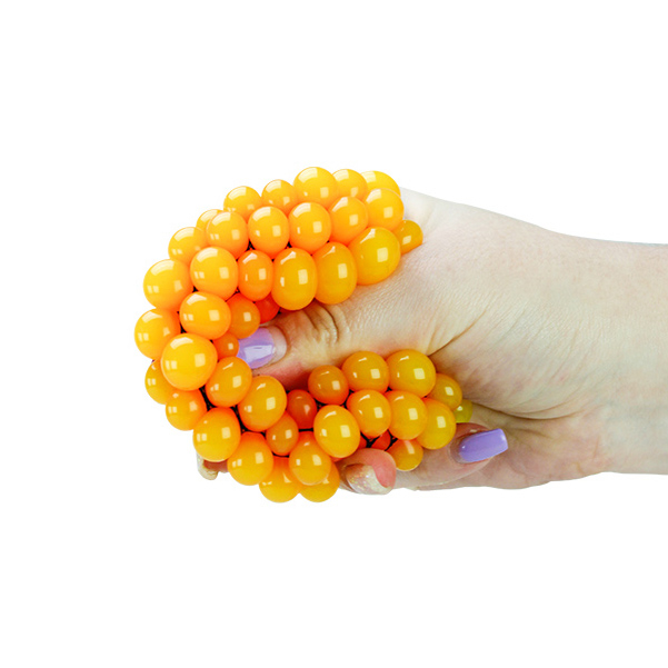 Антистрес іграшки - Іграшка-антистрес Shantou Jinxing М'ячик помаранчевий (TL-005/1)#2