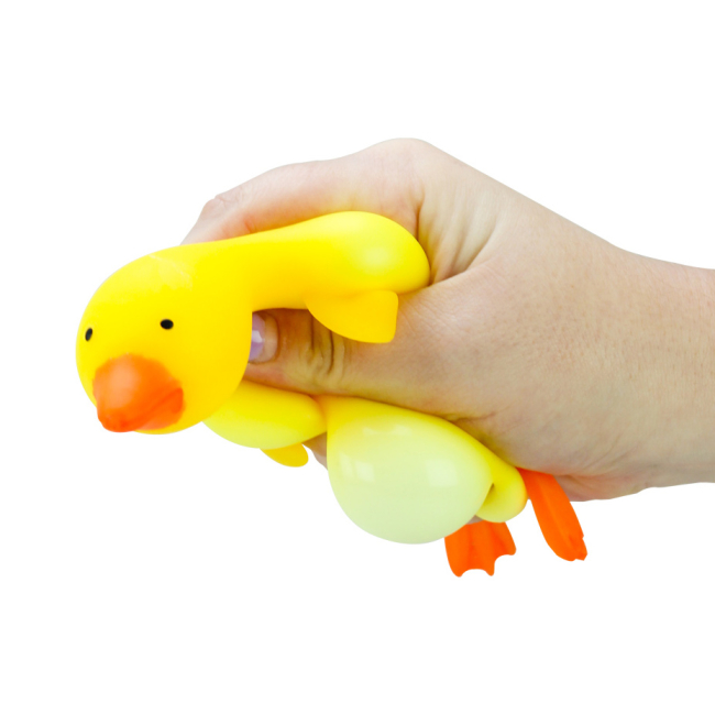 Антистрес іграшки - Іграшка-антистрес Shantou Jinxing Гусак жовтий (TL-004/4)#2