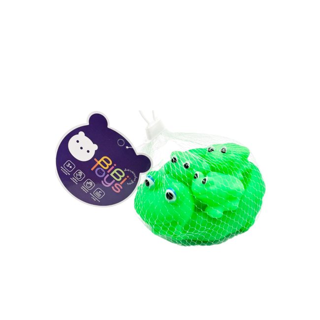 Игрушки для ванны - Набор для купания Bibi Toys Лягушата (760851BT)#2