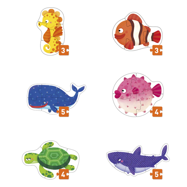 Пазли - Пазл Mideer Мій перший пазл Магічний океан (MD3190)#2