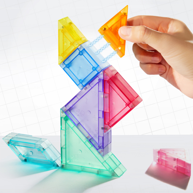 Настольные игры - Настольная игра Mideer Магнитный пазл Танграм (MD4281)#4