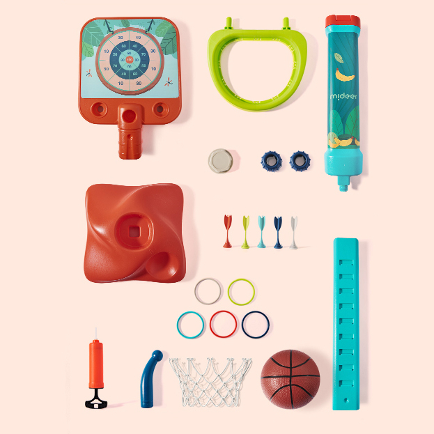 Спортивные активные игры - Игровой набор Mideer Баскетбол 3 в 1 (MD6273)#2