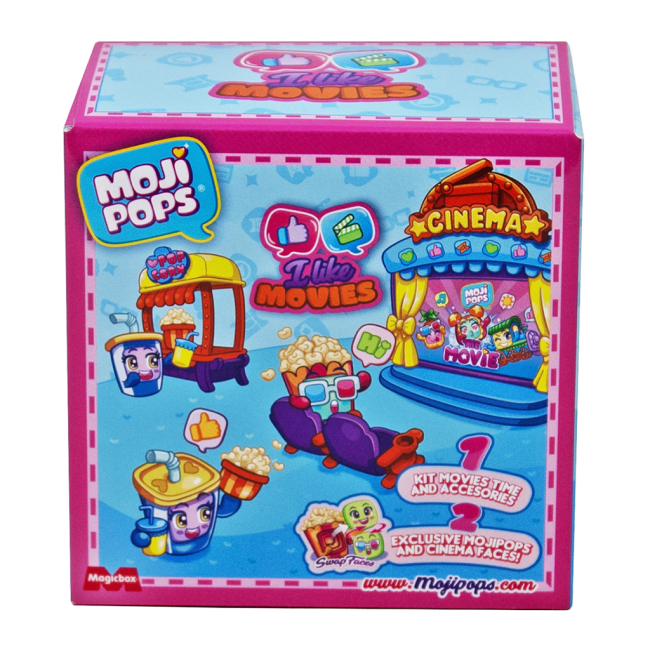 Фигурки персонажей - Игровой набор Moji Pops Box I like Кинотеатр (PMPSV112PL30)#2