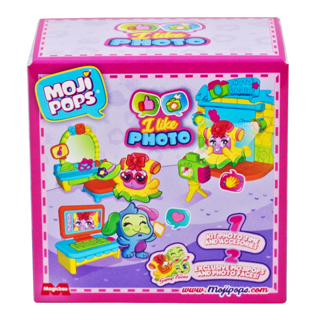 Фигурки персонажей - ​Игровой набор Moji Pops Box I like Фотостудия (PMPSV112PL60)#2