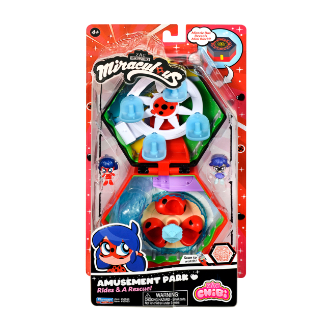 Фигурки персонажей - Игровой набор Miraculous Chibi Парк развлечений (50553)#7