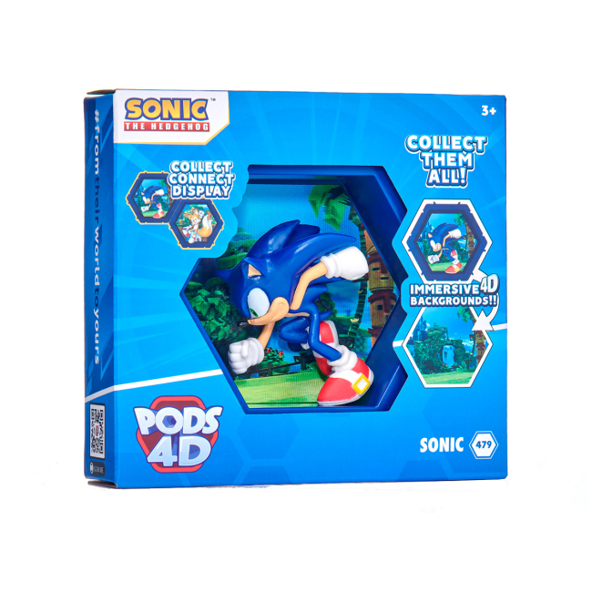 Фігурки персонажів - Колекційна фігурка Wow Pods Сонік 10 см (SNC-1004-01)#2