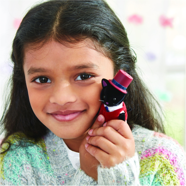 Фігурки тварин - Ігровий набір Sylvanian Families Сім'я чорних котів (5530)#6