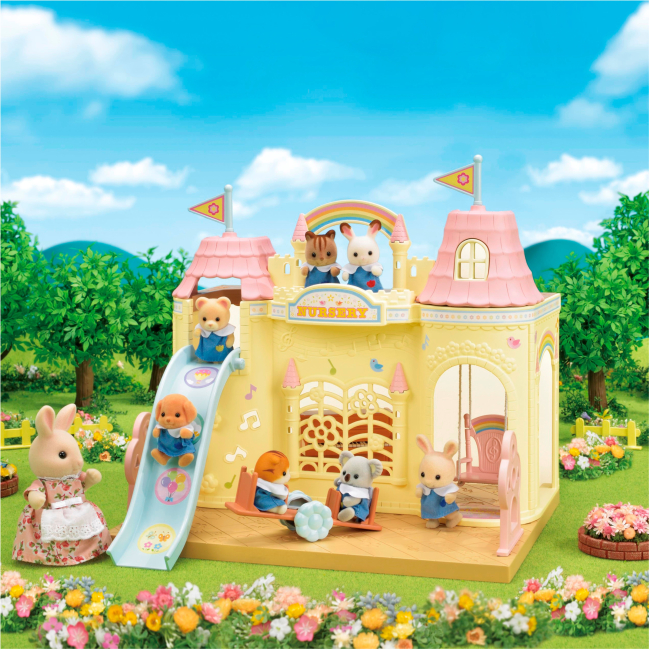 Фигурки животных - Подарочный набор Sylvanian Families Детский сад Замок (5670)#6