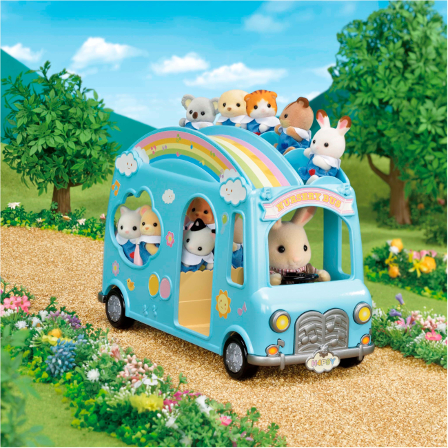 Фігурки тварин - Подарунковий набір Sylvanian Families Дитячий садок Замок (5670)#7