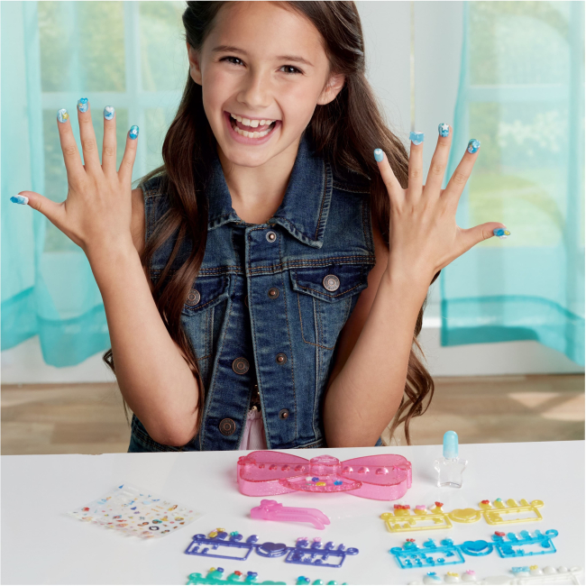 Косметика - Игровой набор Aquabeads Салон детского маникюра (35006)#4