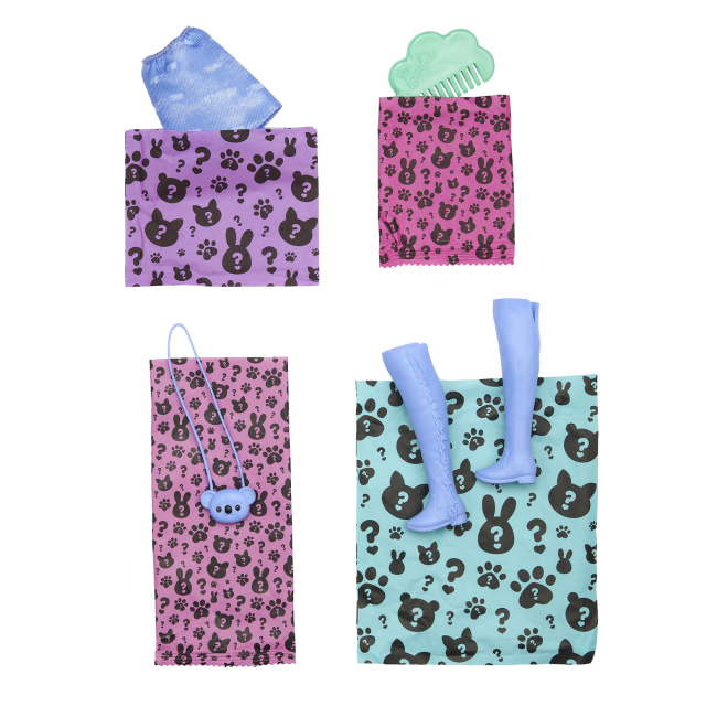 Куклы - Кукла Barbie Cutie Reveal Прекрасное комбо Кролик в костюме коалы (HRK26)#3