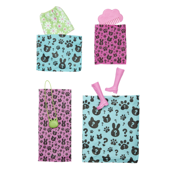 Куклы - ​Кукла Barbie Cutie Reveal Великолепное комбо Щенок в костюме лягушки (HRK24)#3