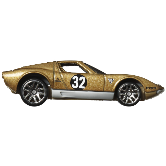 Автомоделі - Автомодель Hot Wheels Vintage 1971 Lamborghini Miura SV (HRT81/4)#2