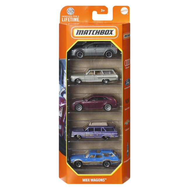 Автомоделі - Набір автомоделей Matchbox MBX wagons (С1817/HVT80)#2