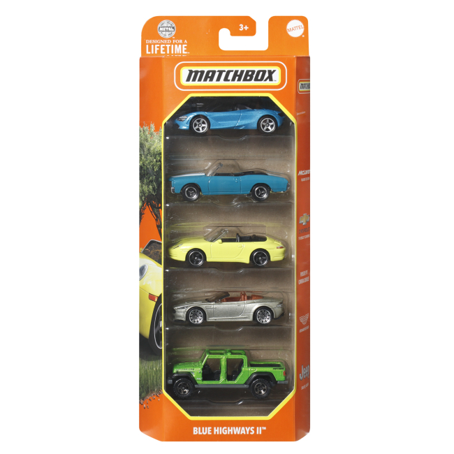 Автомодели - ​Набор автомоделей Matchbox Blue highways II (С1817/HVT75)#2