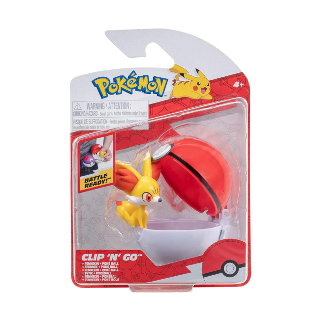 Фігурки персонажів - Ігровий набір Pokemon W14 Фенекін в покеболі (PKW3132)#5