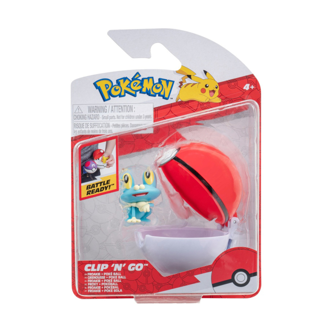Фігурки персонажів - Ігровий набір Pokemon W14 Фрокі в покеболі (PKW3133)#5