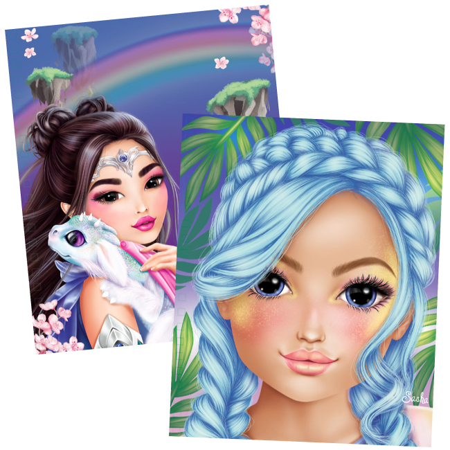 Товари для малювання - Розмальовка Top Model Сяйво (0412470)#2