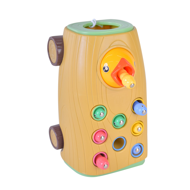 Розвивальні іграшки - Каталка Shantou Jinxing Дятел 2 в 1 (XQS2022A)#2