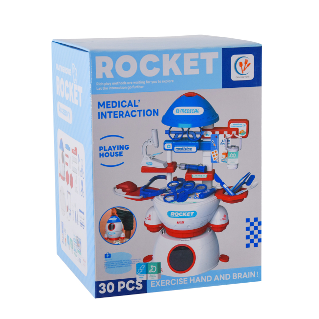 Наборы профессий - Набор врача Shantou Jinxing Ракета (0421-13A)#3